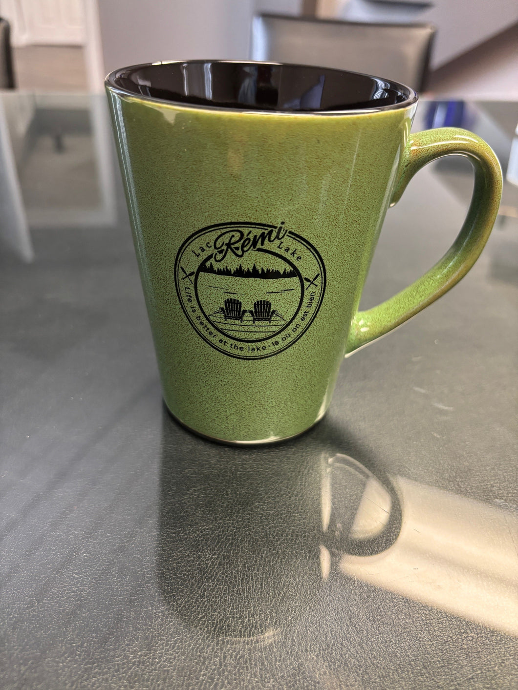 15 Ounce Coffee Mugs - Green